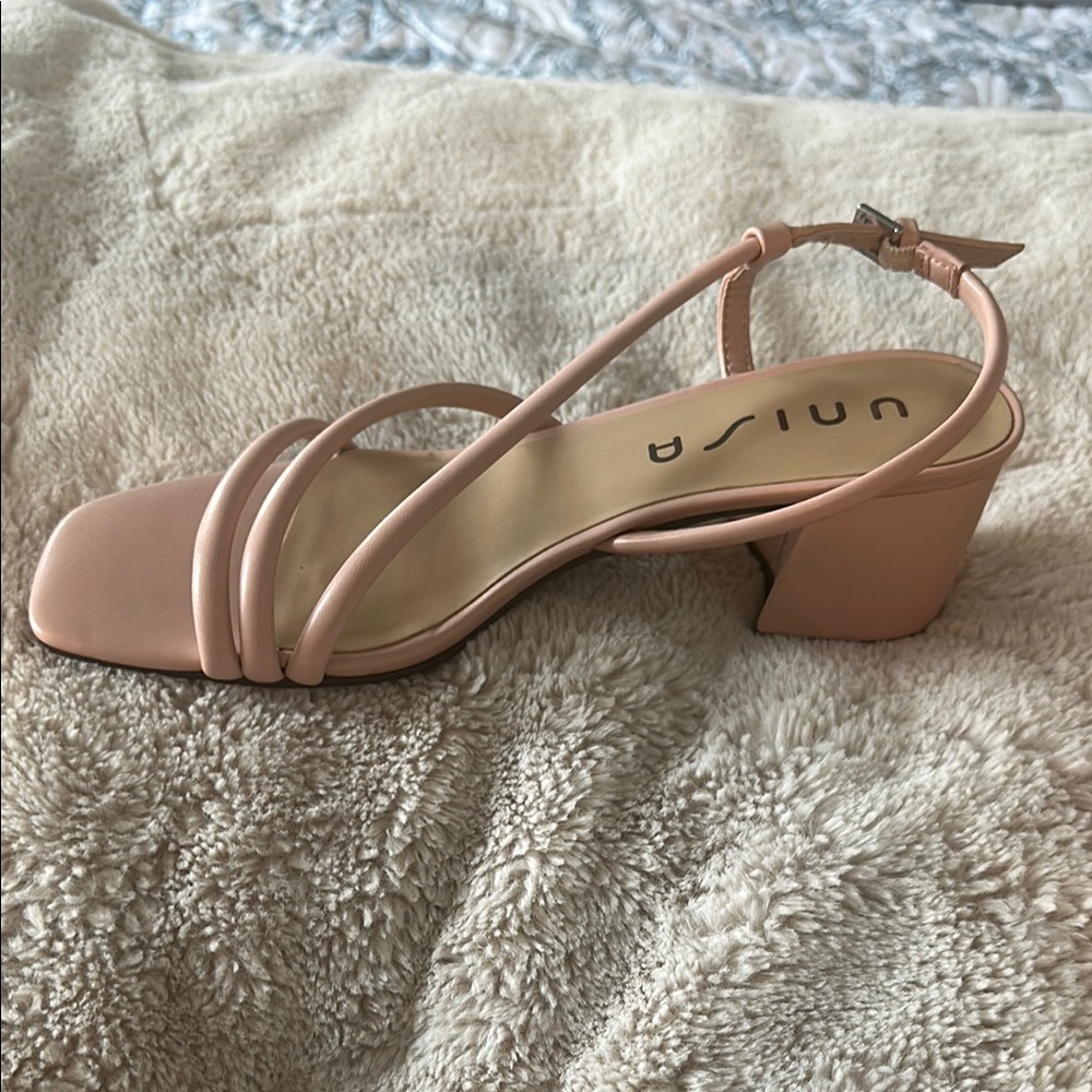 Pale pink Unisa strappy sandal 8 - Picture 2 of 8